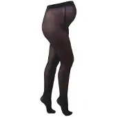 Mamsy zwangerschapspanty 40 den zwart Dames Polyamide Effen - maat XL
