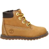 Timberland Pokey Pine nubuck veterboots bruin Geel Effen - maat 26