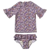 Salted Stories UV bikini set Suzanne paars Badpak Meisjes Polyamide All over print - 62/68