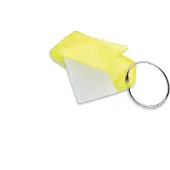 Combicraft Openklapbare Sleutellabels Geel 60 x 27 mm - 100 stuks