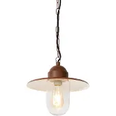 QAZQA Moderne buiten hanglamp roestbruin IP44 - Kansas