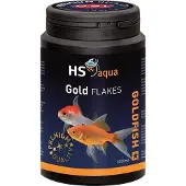 HS -aqua Gold flakes | Inhoud: 1000 ml | Goudvis voer