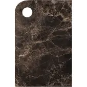 Mette Ditmer Marble serveerblad medium 20x30 cm Brown