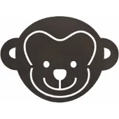 Lind DNA Vloerkleed Kids Monkey XXL Bull Brown