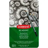 Derwent Academy schetspotloden (12-delig)