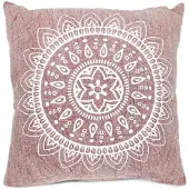 Sizo Handmade Kussen Mandala 45 x 45 cm - Roze