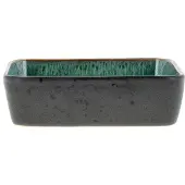 Bitz Schaal Gastro Rectangular Zwart Groen 19 x 14 cm (2-delig)