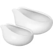 Loveramics Set doseerbakjes voor koffiebonen Champions Signature White, 2 stuks