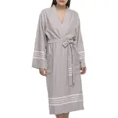 Lalay Hamam badjas Krem Sultan taupe van
