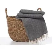 Lalay Hamamdoek ZigZag black van Lalay