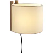 Santa & Cole TMM Corto Wandlamp Beige | Beech | With plug