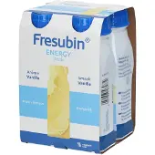 Fresenius Energy drink vanille 4x200 ml Drinkbare oplossing