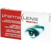Pharmalens Maandlenzen -3.25 3 St Contactlenzen