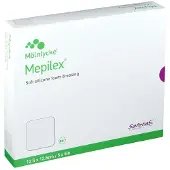 Molnlycke Health Care Mepilex Steriel 12,5cm x 12,5cm 5 St Compressen