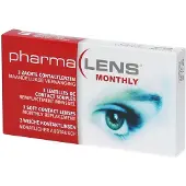 Pharmalens Maandlenzen -1.00 3 St Contactlenzen