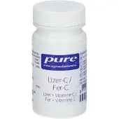 Pure Encapsulations IJzer-C | IJzer met de 'verwerkingshelper' vitamine C 60 St Capsules