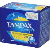 Tampax Compak Regular 22 St Tampon