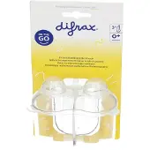 Difrax Drievaksdoosje voor Melkpoeder 1 St Accessoires