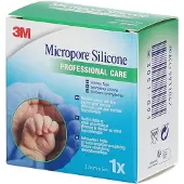 3M Micropore Silicone Medische Hechtpleister 2.5cm X 5m 2775-1Fr 1 St Pleister