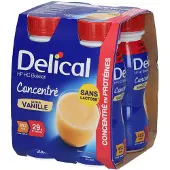 Delical Concentré Vanille 4x200 ml Drinkbare oplossing