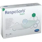Hartmann RespoSorb Super Verband 15x20cm 6850224 10 St Compressen