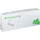 Molnlycke Health Care Melgisorb AG 3x44 cm 10 St Compressen