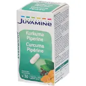 Juvamine Kurkuma - Piperine 30 St Capsules