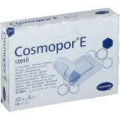Hartmann Cosmopor E Verband Steriel Adhesive 7.5 x 5 cm 10 St Pleister