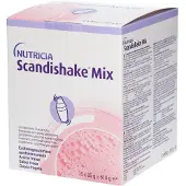 Nutricia Scandishake Mix Aardbei 6x85 g Poeder