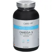QNT Omega-3 3000 mg visolie met hoge sterkte, EPA en DHA, 90 softgels