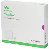 Mesoft Mepilex 10 cm x 10 cm 5 St Compressen