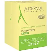 A-Derma Aderma Aderma Rhealba Haver Overvette Zeep 2x100 g Zeep