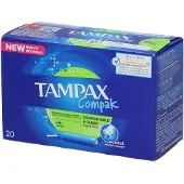 Tampax Compak Flux Moyens 20 St