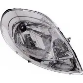 VAN WEZEL KOPLAMP RECHTS MET KNIPPERLICHT H4 Witte Pinker 4395964 Van Wezel voor o.a. NISSAN, OPEL, RENAULT