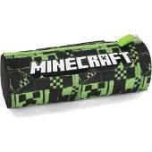 Minecraft Etui Rond, Build - 22 x 8 cm - Polyester