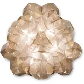 Slamp Plafondlamp , Drusa, Beige, Woonkamer, Kunststof, Designer