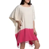Lalay Dip dye strandtuniek fuchsia van Lalay