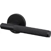 Buster + Punch Deurklink Linear Pattern | Black
