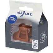 Difrax Natural Fopspeen 18+m Uni Cinnamon