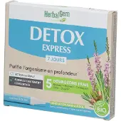 Herbalgem Detox Express 7x10 ml Orale druppels