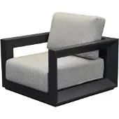 AVH-Collectie Palm Garden lounge tuinstoel aluminium antraciet