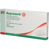 Lohmann & Rauscher Suprasorb A Calciumalginaatverband 10 x 20 cm 20442 10 St Compressen