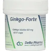 Deba Pharma Ginkgo Forte 60 Mg 60 St Capsules