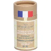 C'est moi qui l'ai fait Maske Stick Weiße Tonerde Mandelduft 40 ml Gezichtsmasker
