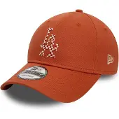 New Era LA Dodgers Seasonal Infill Brown 9FORTY Adjustable Cap