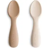 Mushie Educatieve lepel - MUSHIE beige