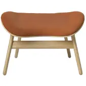 UMAGE A Conversation Piece Ottoman Oak | Dunes Rust
