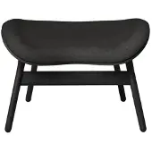 UMAGE A Conversation Piece Ottoman Black Oak | Shadow