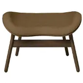 UMAGE A Conversation Stuk Ottoman Dark Oak | Sugar Brown