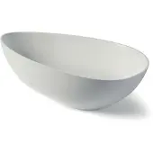 Luca Waskom sanitair tate 50x33x12,5 cm mineral stone glans wit